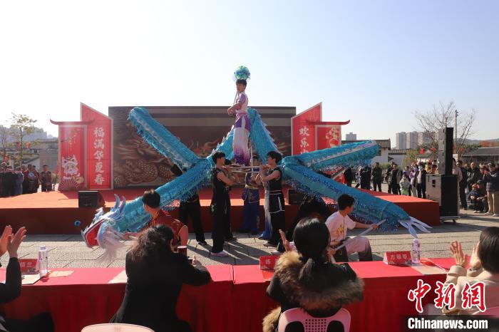 （新闻走基层）摆米龙祈福迎春 千年习俗于福州晋安再现