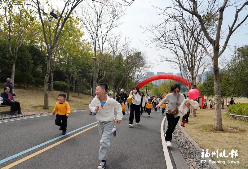 大手牵小手健步走 晋安5条精品线路邀你踏青赏花