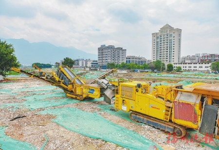 “三位一体”模式给力　建筑垃圾变废为宝  