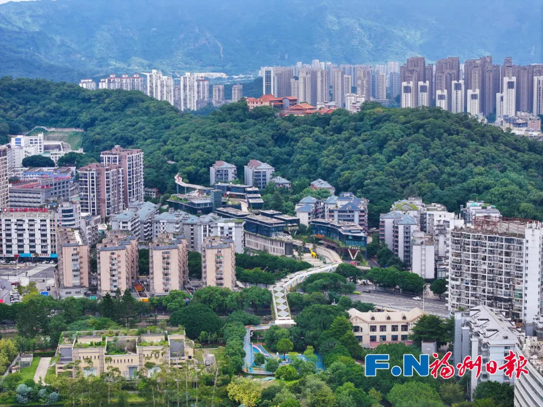 金鸡山⇌金牛山！福州首条高空景观步道来了！