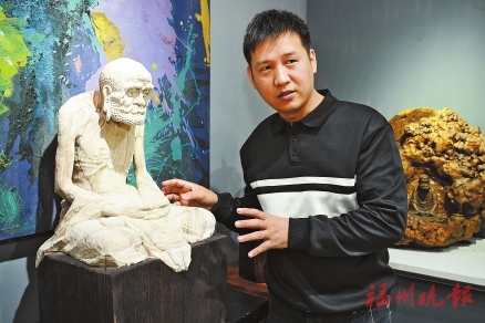 专注中国传统禅意美学作品  王林宝：入木三分刻人生