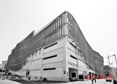 斗门调蓄池及公交立体停车场启用