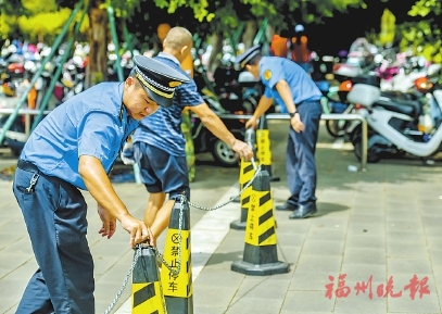 晋安城管打造精细化管理样板  非机动车怎么管？紫阳街区出实招