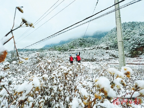 以雪为令迎寒而上　筑牢福州“温暖防线”