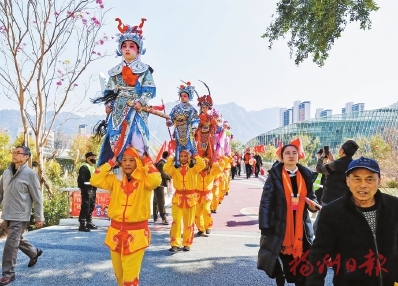民俗表演乐不停　地道美食饱口福  2025年元宵节海峡两岸民俗文化活动举行