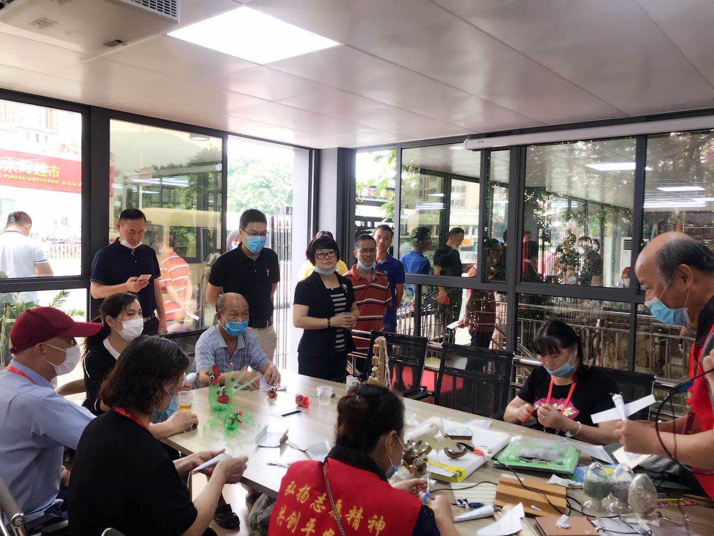 市委文明办赴晋安区开展新时代文明实践中心试点建设调研