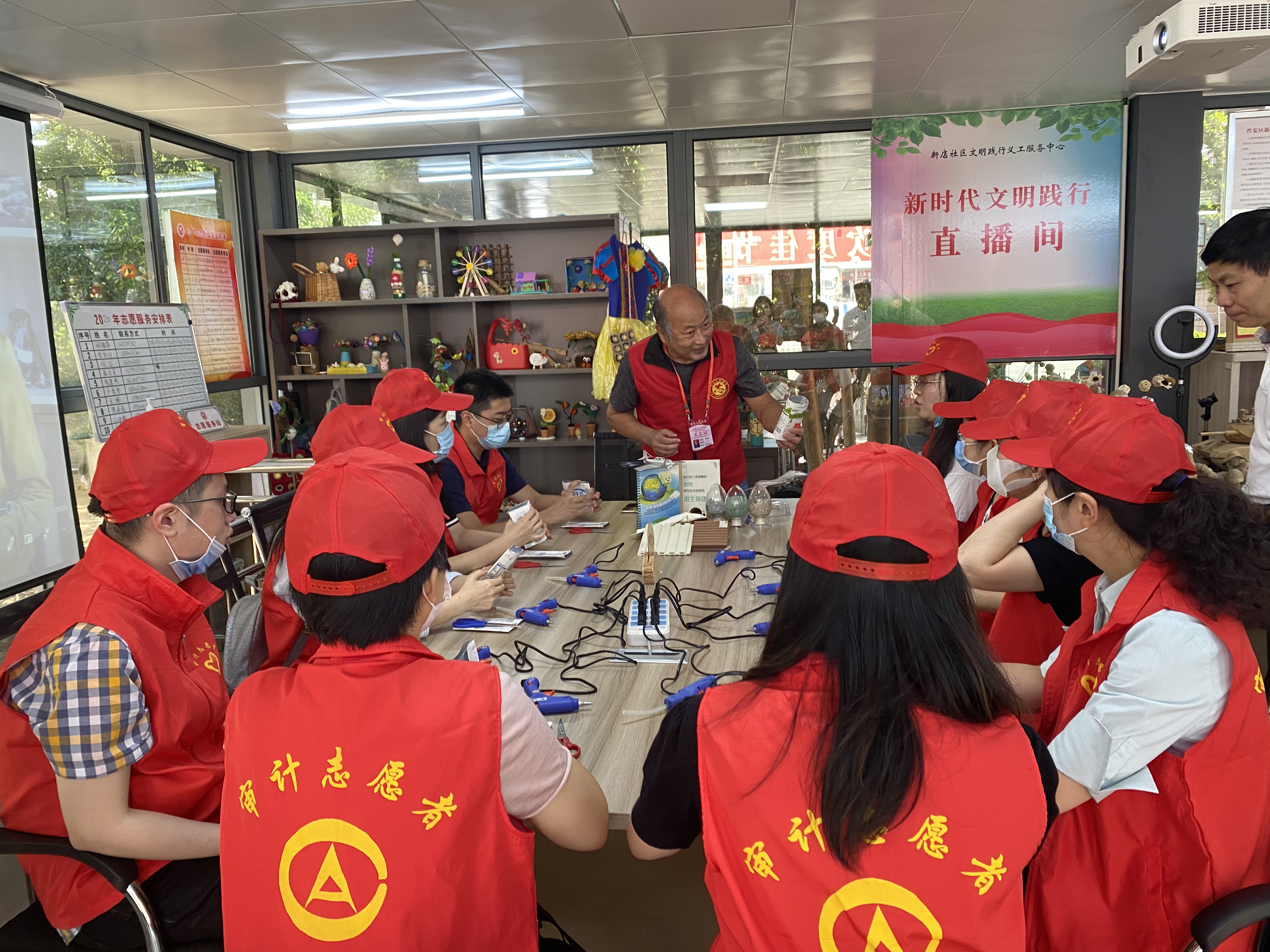 省审计厅赴晋安区开展新时代志愿服务活动