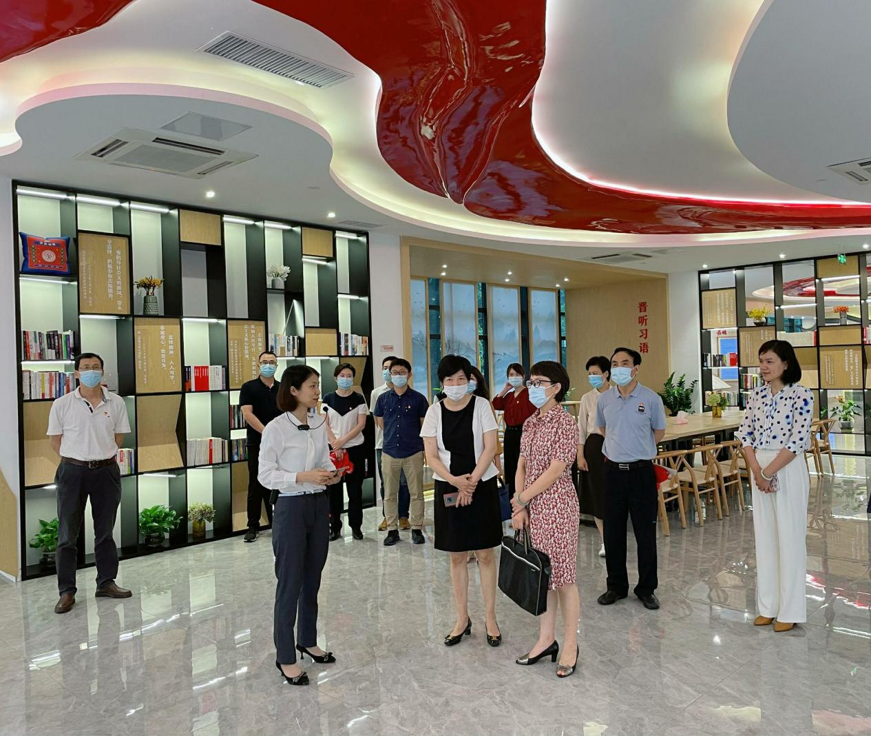 省委办公厅机关党委赴晋安区开展共建联创活动