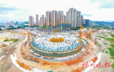 学习贯彻十九届五中全会精神，福州新城市生态绿轴加速成型