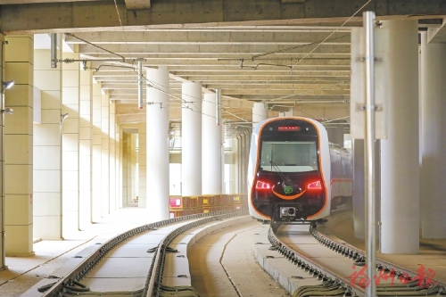 地铁4号线首通段空载试运行  福州将迈入“环线换乘”时代