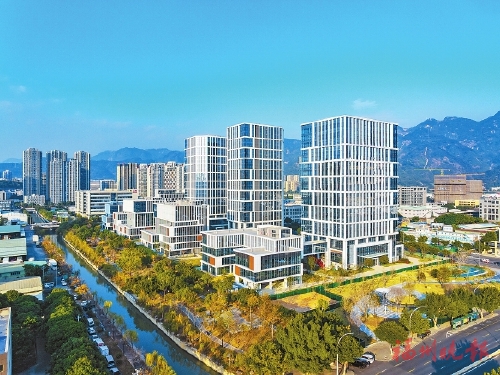 “从田野走向世界”续写新章，福兴经济开发区再迎“新封面”  园区新地标！湖塘科创园投用
