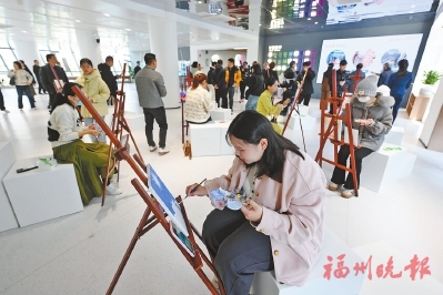 榕城新地标掀起“全民美育狂欢季”  福州市文化馆变身“全年龄艺术能量站”
