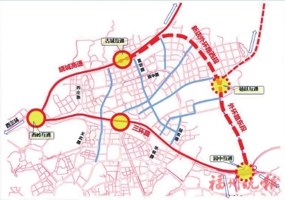 城区“3.5环”迎来重大进展  新店外环路主线今日正式通车
