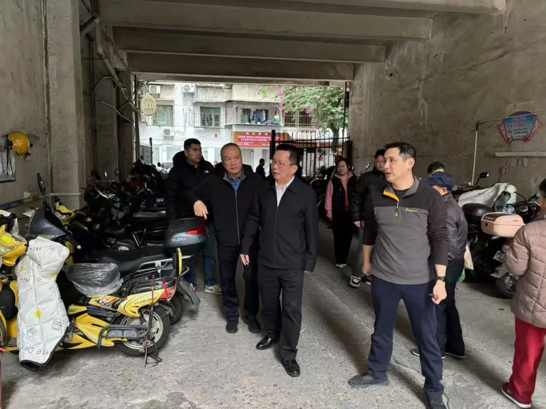 不留死角！全面排查！林涛赴一线检查电动车整治情况