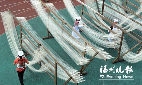 鼓山后屿线面技能竞赛决出冠军
